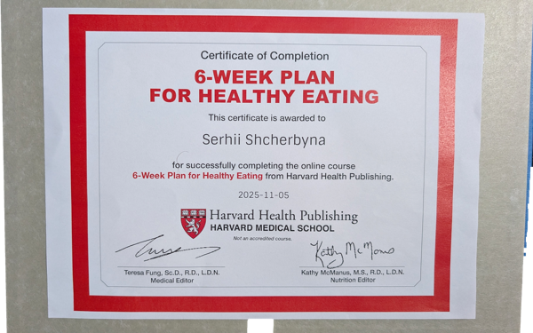 Harvard Health Publishing — Gesunde Ernährung: 6-Wochen-Plan